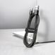 Кабель Baseus cafule Cable USB For Micro 2.4A 0.5M Gray+Black (CAMKLF- AG1) [805488], фото 2