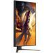 Монітор TFT 27" AOC, Fast IPS, 200Гц, 2хHDMI, DP, HAS, Pivot, кол., чорно-червоний (27G4HA) [403505], фото 10