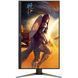 Монітор TFT 27" AOC, Fast IPS, 200Гц, 2хHDMI, DP, HAS, Pivot, кол., чорно-червоний (27G4HA) [403505], фото 9