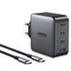 Зарядний пристрій 4xUSB 100W (3хUSB-C+USB-A) Gan сірий CD226 + Cable 100W, 1.5м, Ugreen (90575) [402107], фото 2