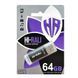 Флеш-накопичувач USB 64GB Hi-Rali Rocket Series Black (HI-64GBVCBK) [607114], фото 2