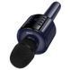 Портативна колонка-мікрофон HOCO L24 Shine karaoke microphone, 5W, Blue (6942007673785) [806589], фото 3