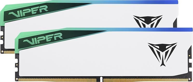 Модуль пам`яті DDR5 2x16GB/6000 Patriot Viper Elite 5 RGB (PVER532G60C30KW) [612684]