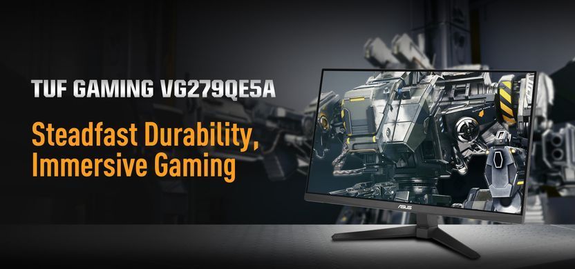 Монітор Asus 27" TUF Gaming VG279QE5A HDMI, DP, MM, IPS, 146Hz, 1ms, sRGB 125%, AdaptiveSync (90LM0BJ0-B01171) [111457]