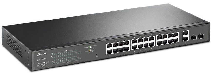 Комутатор TP-LINK TL-SG1428PE 24xGE (24xPoE) 2xSFP (TL-SG1428PE)