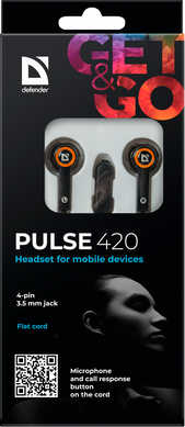Гарнітура Defender Pulse 420 Orange (63420) [201153]