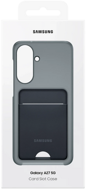 Чохол Samsung A27 Card Slot Case Black (EF-OA276TBEGWW) [204696]