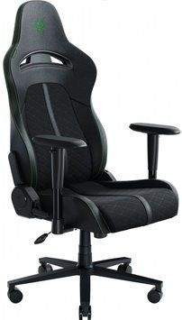 Крісло Razer Enki X ПУ шкіра, 2D-Armrests, чорно-зелений (RZ38-03880100-R3G1) [114701]