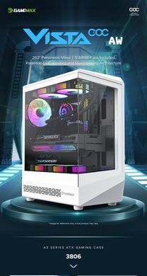 Корпус для ПК GAMEMAX (VISTA COC AW) [303381]