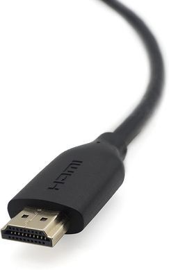 Кабель HDMI (M/M) Belkin 1м, High Speed Ethernet, чорний (F3Y021BT1M) [108764]