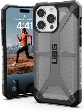 Чохол-накладка Urban Armor Gear Plasma для Apple iPhone 15 Pro Max Ash (114304113131) [602138]