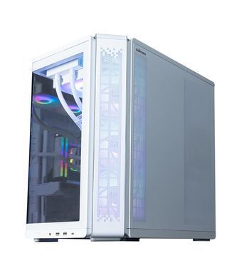 Корпус Zalman P60 без БЖ, 2xUSB3.0, 1x Type C, 3x120мм ARGB Reverse, 2x120мм ARGB, VGA 435мм, LCS ready, Curved Tempered Glass, Dual Chamber, ATX, білий (P60WHITE) [112538]