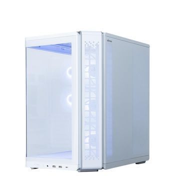 Корпус Zalman P60 без БЖ, 2xUSB3.0, 1x Type C, 3x120мм ARGB Reverse, 2x120мм ARGB, VGA 435мм, LCS ready, Curved Tempered Glass, Dual Chamber, ATX, білий (P60WHITE) [112538]