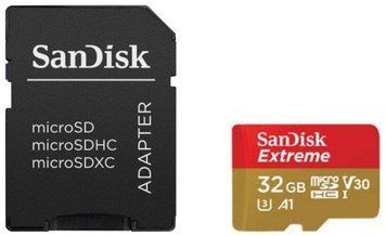 Карта пам`яті MEMORY MICRO SDHC 32GB UHS-I W/A SANDISK (SDSQXAF-032G-GN6AT) [501208]
