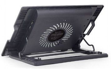 Підставка для ноутбука Gembird Black 17" (NBS-1F17T-01) [608396]