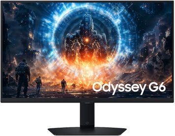 Монітор Samsung 27" Odyssey G6 G60F HDMI, DP, USB, MM, IPS, 2560x1440, 350Hz, 1ms (LS27FG606EIXUA) [112620]