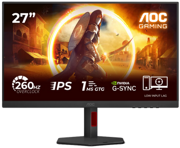Монiтор 27" AOC Black (27G4ZR) [204422]