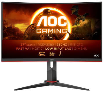 Монiтор 27" AOC Black/Red (C27G2Z3/BK) [200057]