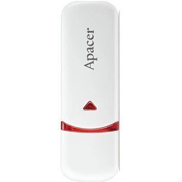 Флеш-накопичувач USB 32GB Apacer AH333 White (AP32GAH333W-1) [607070]