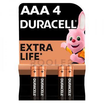 Батарейка DURACELL LR03 (АAA) MN2400 1x4 шт (157186) [806834]