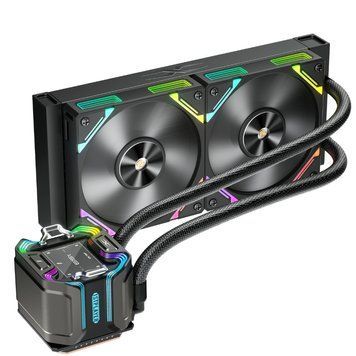 Система водяного охолодження 1stPlayer X-240 Black (X-240-BK) [609117]