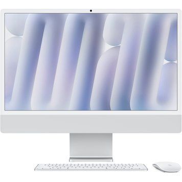 Комп'ютер Apple 24" iMac Retina 4.5K / Apple M4 (10-c/CPU, 10-c/GPU), 24, 512, Silver, A3137 (MCR24UA/A) [732475]