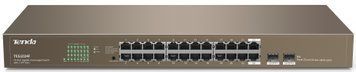 Комутатор TENDA 24xGE, 2xSFP Combo, Некерований (TEG1024F) [15104]