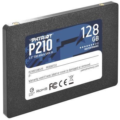 Накопичувач SSD 128GB Patriot P210 2.5" SATAIII TLC (P210S128G25) [608097]