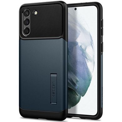 Чохол-накладка Spigen Slim Armor для Samsung Galaxy S21 SM-G991 Metal Slate (ACS02444) [602866]
