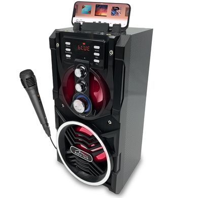 Акустична система 1.0 Media-Tech 18W, Bluetooth/FM/AUX/SD/USB/КАРАОКЕ чорна (MT3150) [404770]
