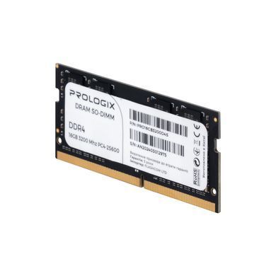 Модуль пам`ятi SO-DIMM DDR4 16GB/3200 Prologix (PRO16GB3200D4S) [608070]