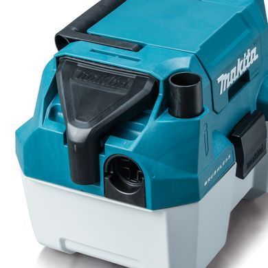 Пилосос професійний Makita, LXT 18В, 67мБар, контейнер 7.5л, НЕРА, 4.6кг, без АКБ та ЗП (DVC750LZ) [15603]