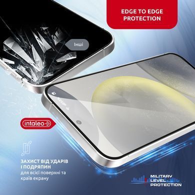 Захисне скло Intaleo з аплікатором Intaleo MagicBox для Samsung Galaxy S24+ SM-S926 Black (4820266742881) [600830]