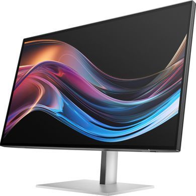 Монітор TFT 27" HP S7 Pro 727pk, IPS Black, 4K UHD, HDMI, DP, USB-C, RJ-45, HAS, Pivot, чорно-сріблястий (8J9G2AA) [400553]
