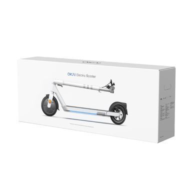 Електросамокат OKAI ES20-NEON Black 9", 300(600)W, 9.8Ah, 40km, 25km\h, 20%, NFC, App, 16kg (ES20-B) [800001]