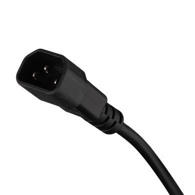 Подовжувач мережевий 2E 1мм 3xТипF, 10A, чорний (2E-U03C14M1BK) [110621]