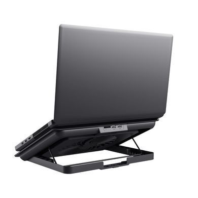 Підставка для ноутбука Trust Exto ECO, до 16", 2xUSB-A, сірий (24613_TRUST) [108781]