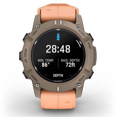 Смарт-годинник Garmin Descent G2 Paloma with Shell Pink Band (010-02986-01) [619505]