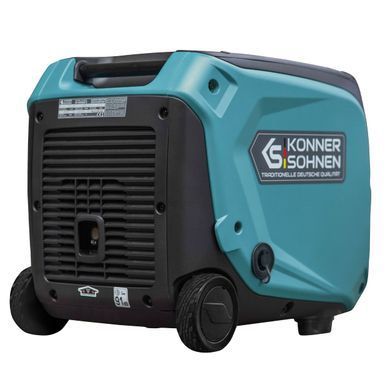 Генератор газобензиновий інверторний Konner&Sohnen KS 4000iEG S, LPG 230В, 4.0кВт, електростартер, 40кг (KS4000IEGS) [105931]