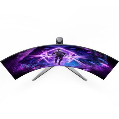 Монітор TFT 44.5" AOC, OLED WQHD, 240Hz, 0,3ms, 2xHDMI, DP, USB-C, USB-hub, HAS, чорной (AG456UCZD) [400519]