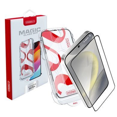 Захисне скло Intaleo з аплікатором Intaleo MagicBox для Samsung Galaxy S24+ SM-S926 Black (4820266742881) [600830]