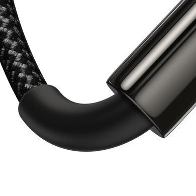 Кабель Baseus Tungsten Gold Fast Charging Data Cable USB to Type-C 100W 2m Black (CAWJ000101) [803719]