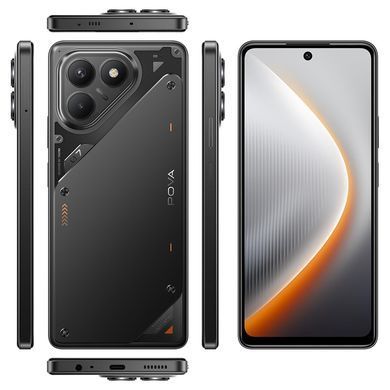 Смартфон Tecno Pova 7 Neo (LJ6) 8/256GB Geek Black (4894947086793) [615909]