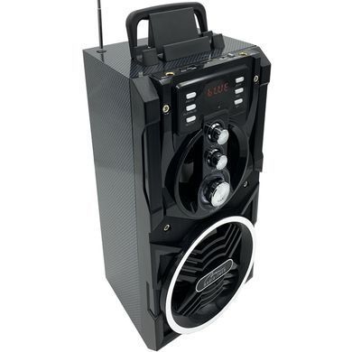 Акустична система 1.0 Media-Tech 18W, Bluetooth/FM/AUX/SD/USB/КАРАОКЕ чорна (MT3150) [404770]