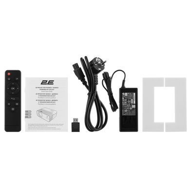 Проєктор 2E Deimos FHD, 200 lm, LED, 1.57, WiFi (2EPJDEIMOS) [105382]