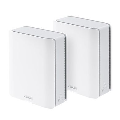 Система WiFi-Mesh ASUS ZenWiFi BT8 BE14000, 1xGE LAN, 1x2.5GE LAN, 1x2.5GE LAN, 1xUSB 3.0, 2мод, білий (90IG0930-MO3B20) [104718]