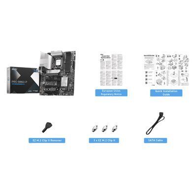 Материнська плата MSI Socket 1851 (PRO B860-P) [607827]