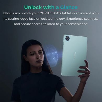 Планшет Oukitel OT12 11" HD+ /4GB/256GB/T606/8000mAh/13+5Мп/Dual SIM/LTE /Чохол+Стилус/метал Grey (6931940760256) [400742]