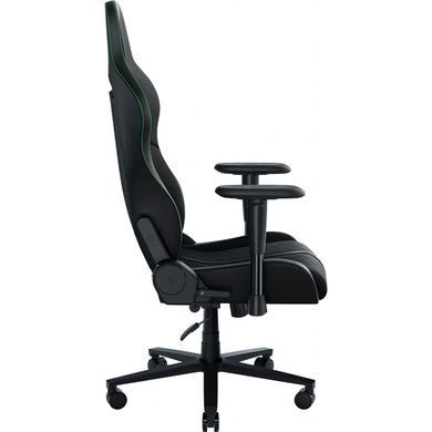 Крісло Razer Enki X ПУ шкіра, 2D-Armrests, чорно-зелений (RZ38-03880100-R3G1) [114701]