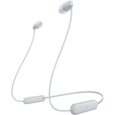 Sony Навушники WI-C100 In-ear IPX4 Wireless Білий (WIC100W.CE7)